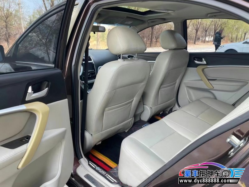 15年吉利帝豪SUV抵押车出售