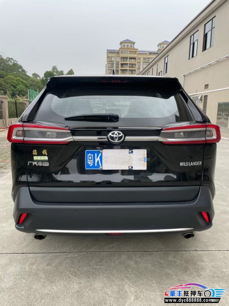 21年丰田威兰达轿车抵押车出售