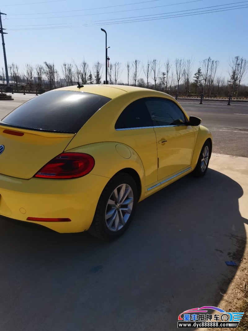 15年大众甲壳虫轿车抵押车出售