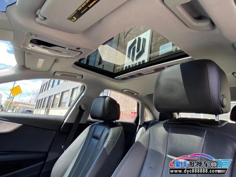 18年奥迪A4轿车抵押车出售