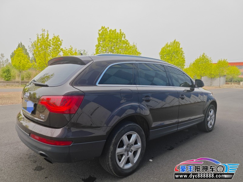 12年奥迪Q7SUV抵押车出售