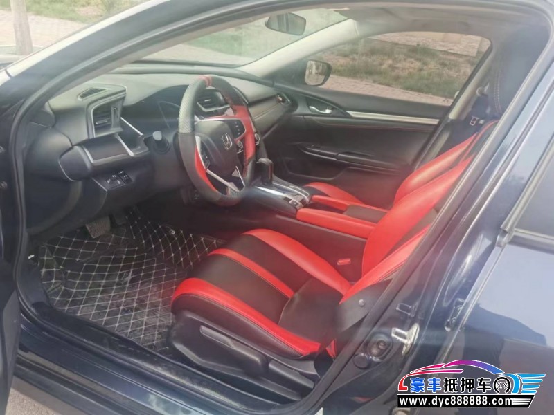 19年本田思域轿车抵押车出售