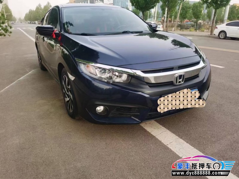 19年本田思域轿车抵押车出售