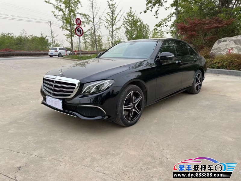 19年奔驰E轿车抵押车出售