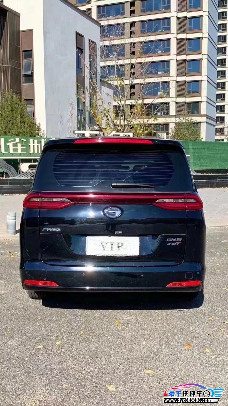 20年传祺GM6轿车抵押车出售