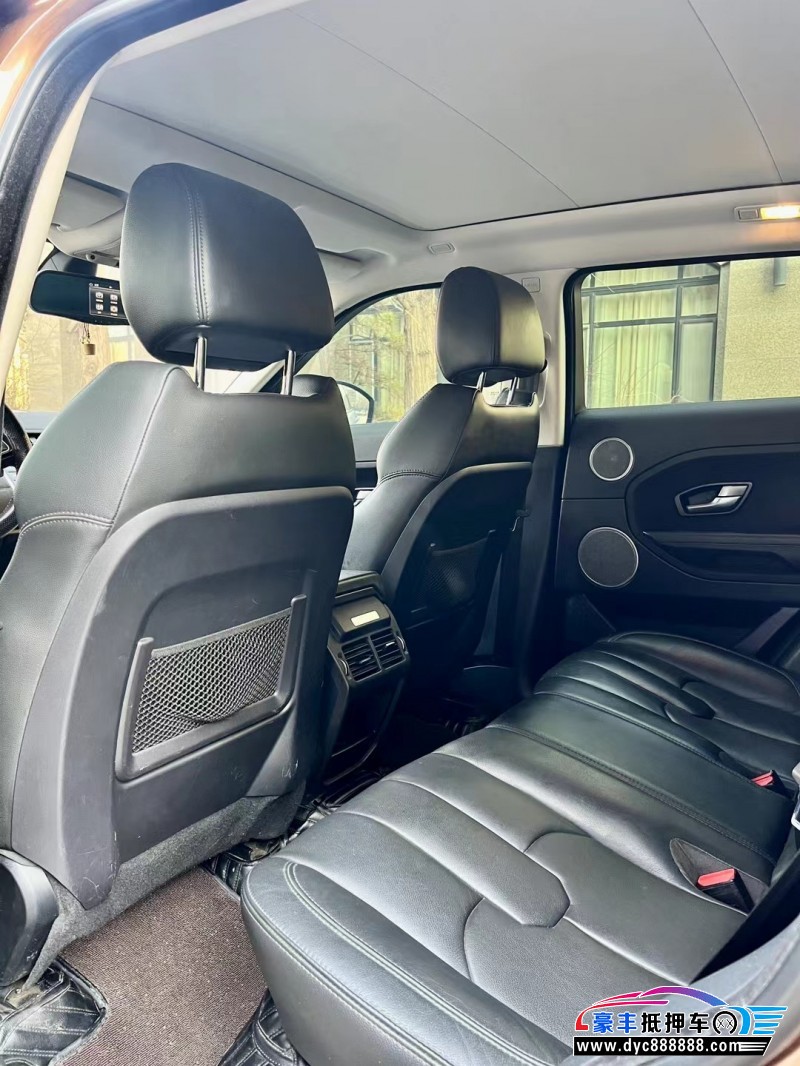 16年路虎揽胜极光轿车抵押车出售