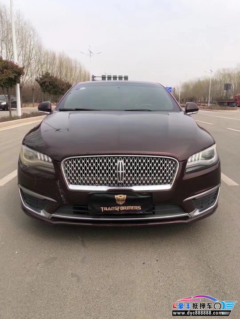 19年林肯MKZ轿车抵押车出售