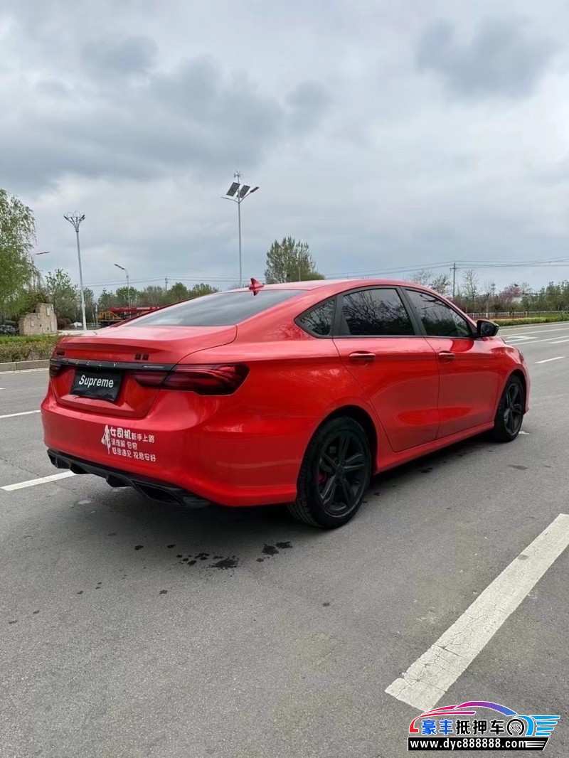 21年吉利缤瑞轿车抵押车出售