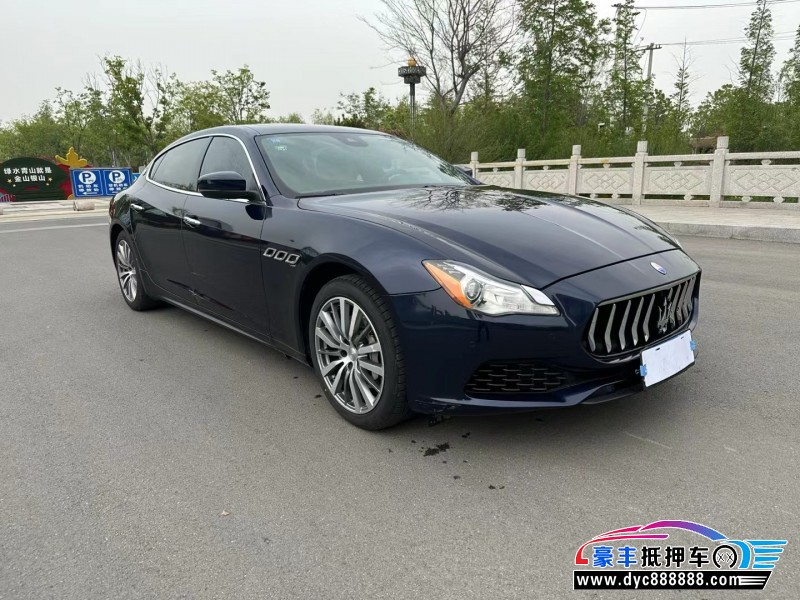 19年玛莎拉蒂总裁轿车抵押车出售