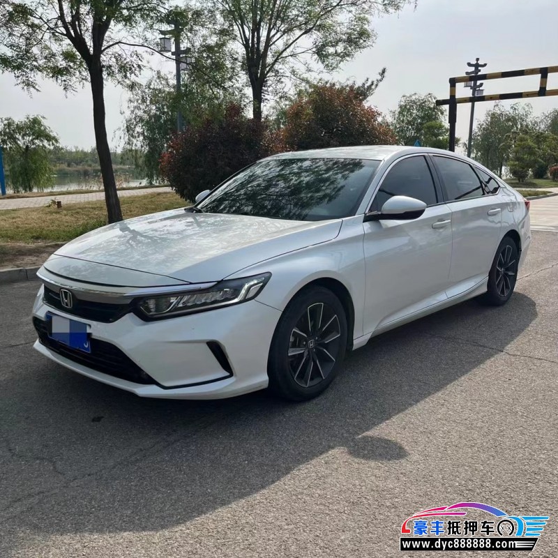 22年本田英诗派轿车抵押车出售