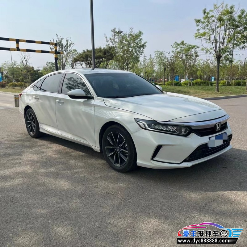 22年本田英诗派轿车抵押车出售