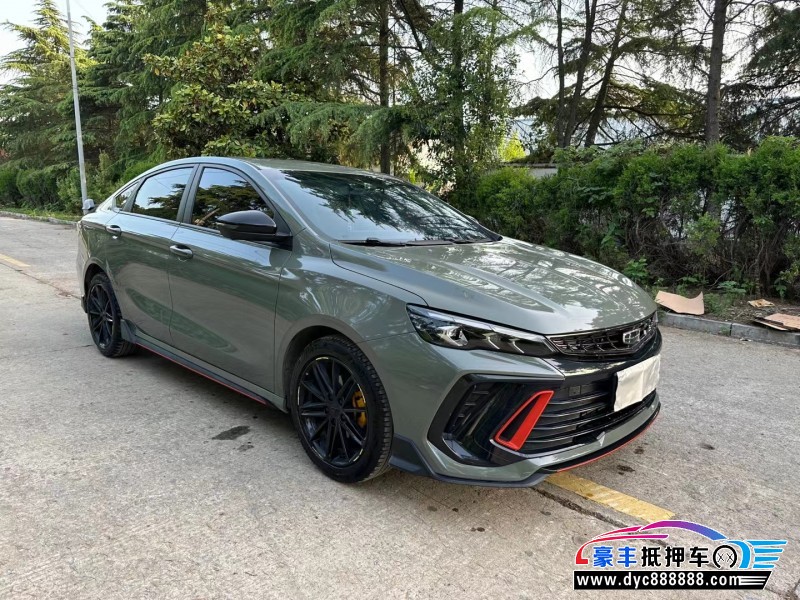 22年吉利缤瑞轿车抵押车出售