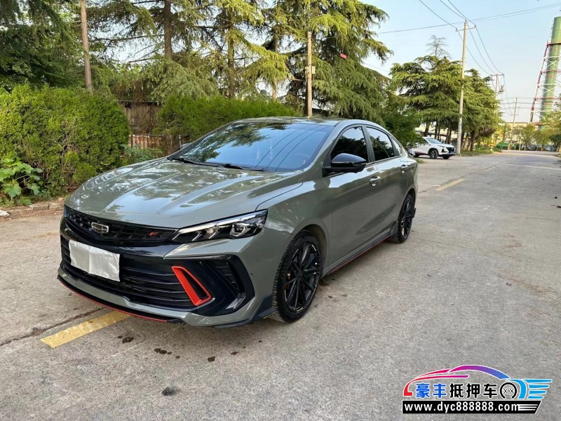 22年吉利缤瑞轿车抵押车出售