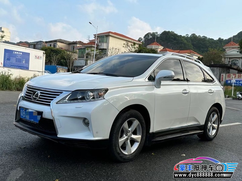 13年雷克萨斯RX轿车抵押车出售