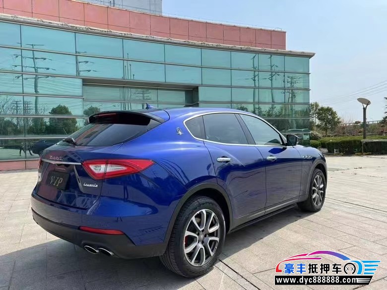 18年玛莎拉蒂莱万特轿车抵押车出售