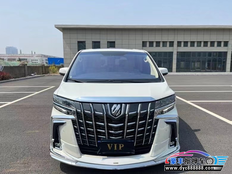 17年丰田埃尔法MPV抵押车出售