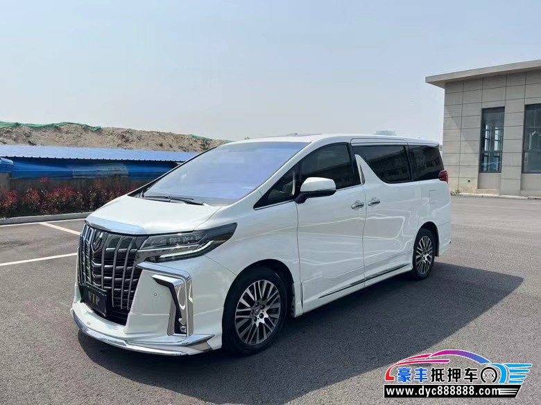 17年丰田埃尔法MPV抵押车出售