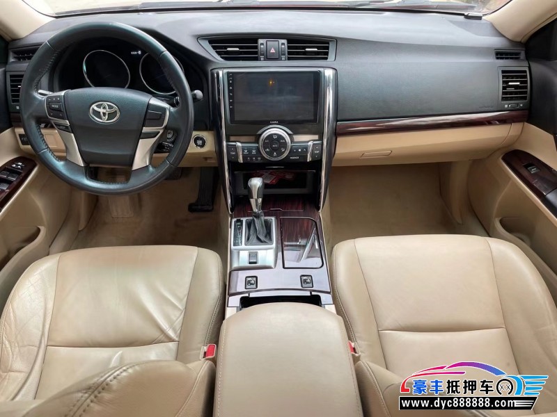 12年丰田锐志轿车抵押车出售