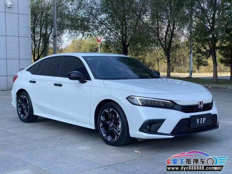 22年本田思域轿车抵押车出售