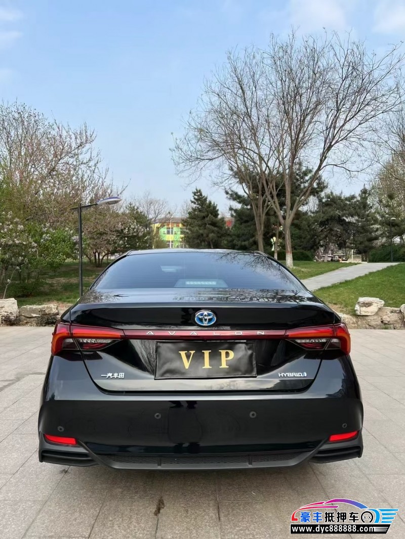 21年丰田亚洲龙轿车抵押车出售