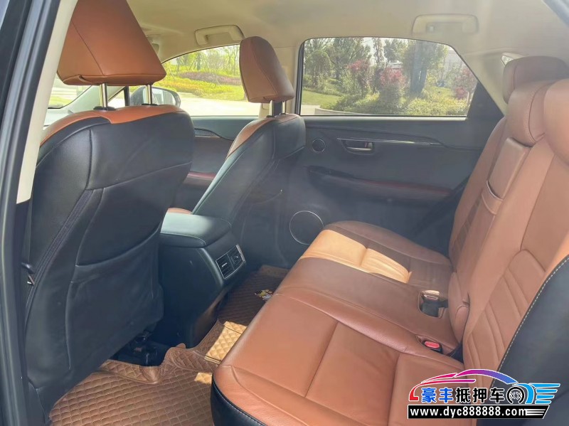 18年雷克萨斯NX轿车抵押车出售