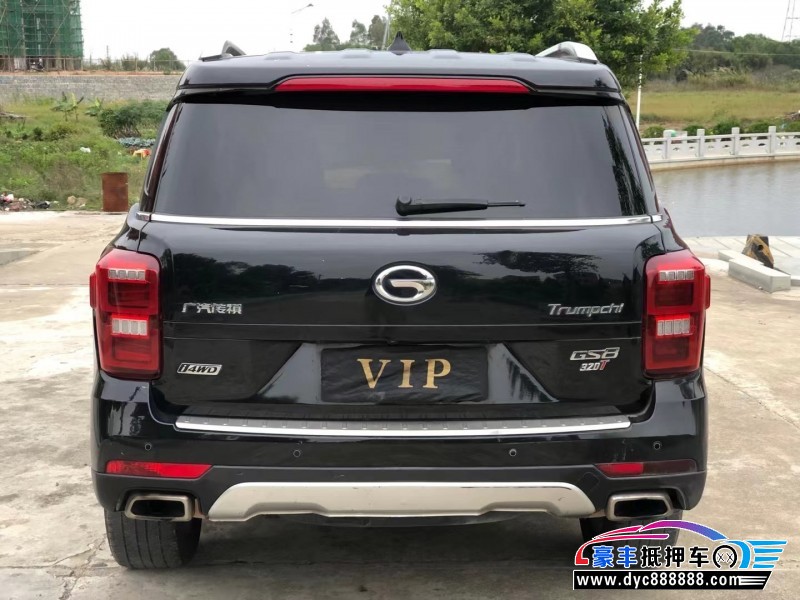 17年传祺GS8轿车抵押车出售