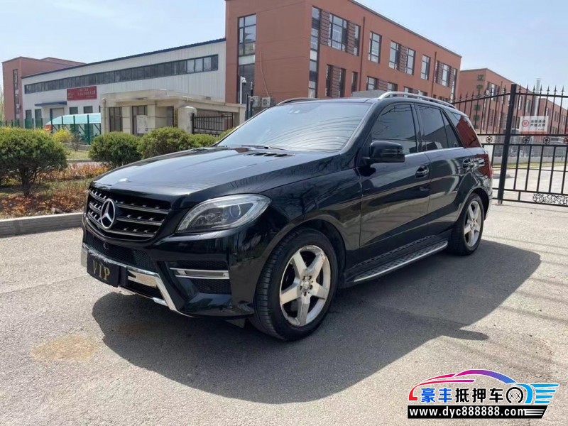 13年奔驰MLSUV抵押车出售