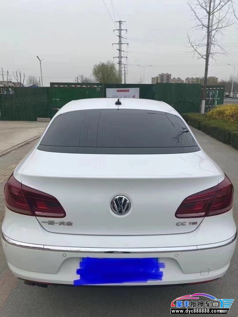 14年大众CC轿车抵押车出售