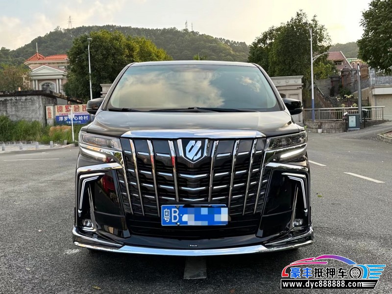 13年丰田埃尔法轿车抵押车出售