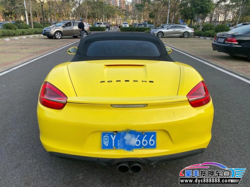 13年保时捷Boxster轿车抵押车出售