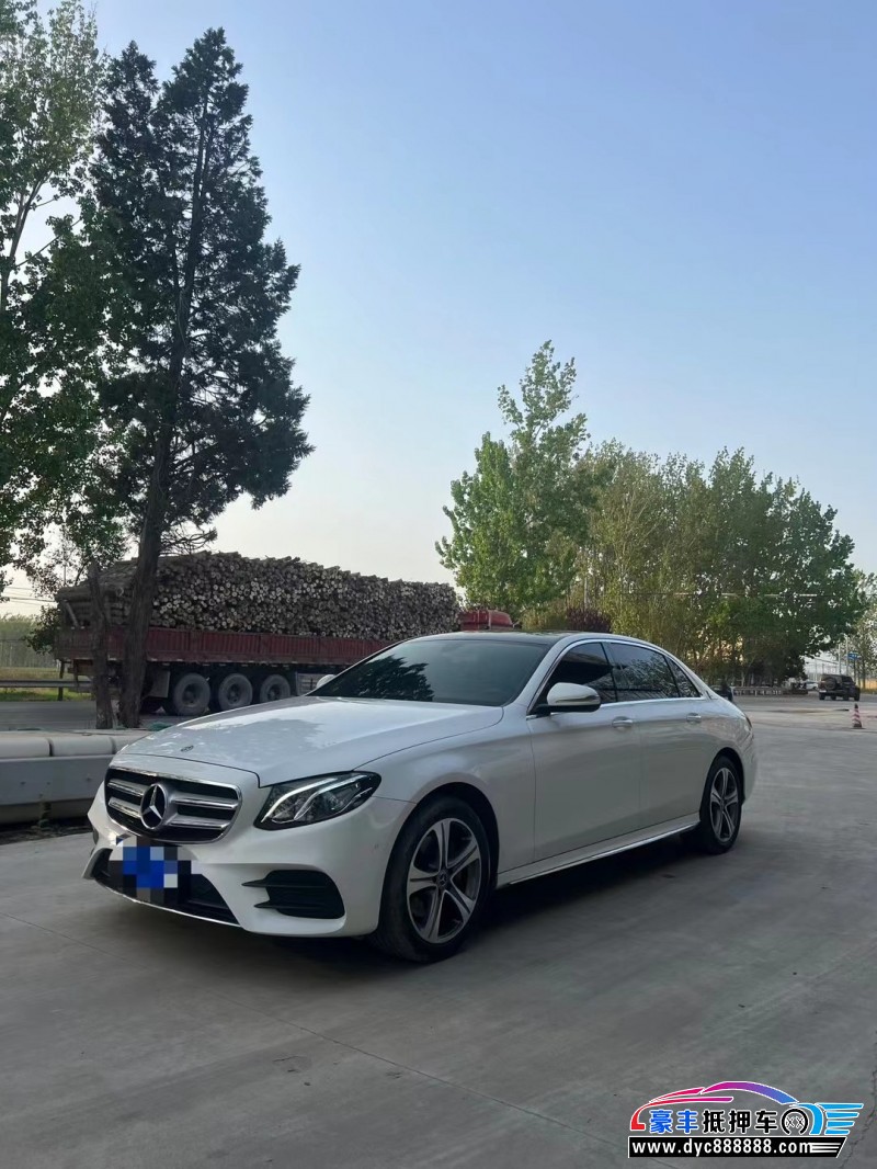 19年奔驰E轿车抵押车出售