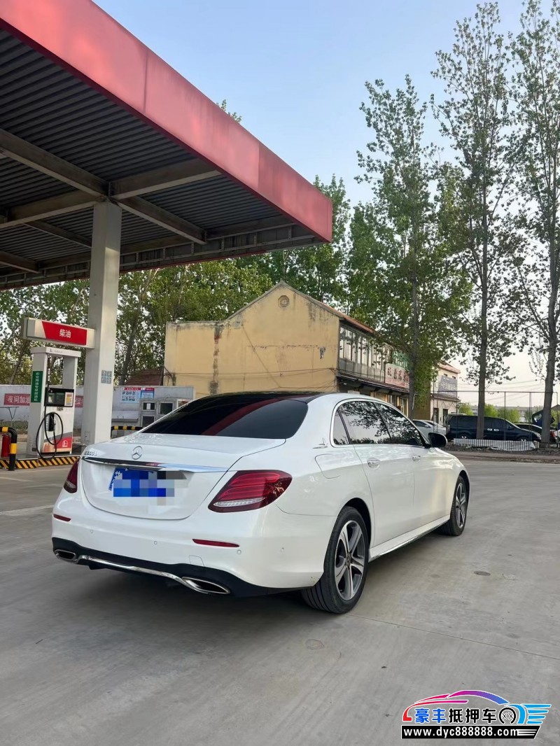 19年奔驰E轿车抵押车出售