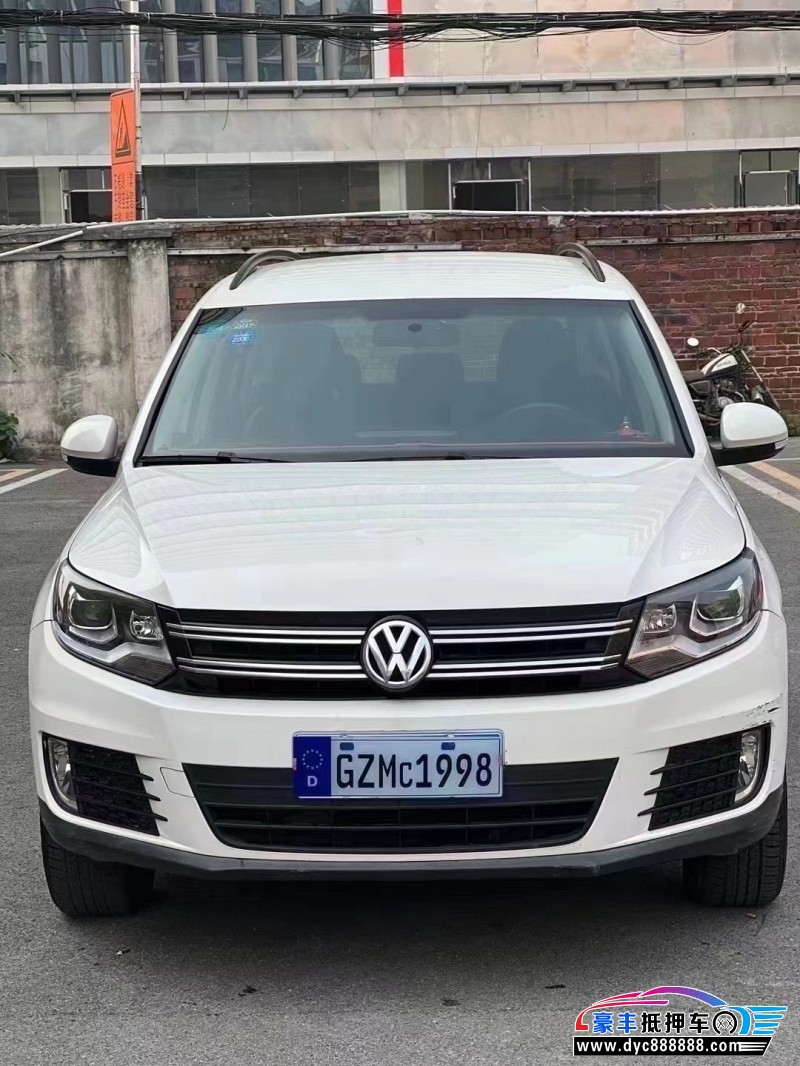 15年大众途观轿车抵押车出售