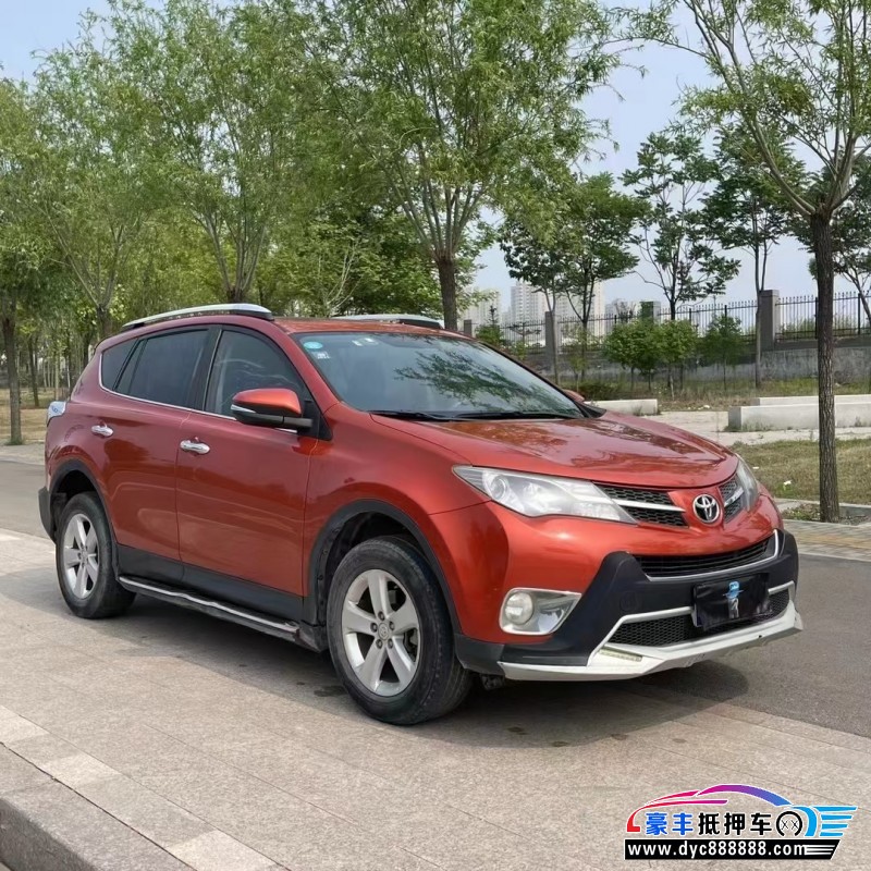 14年丰田RAV4荣放轿车抵押车出售