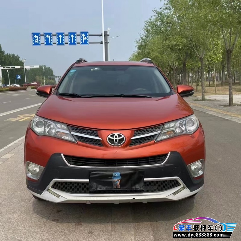 14年丰田RAV4荣放轿车抵押车出售