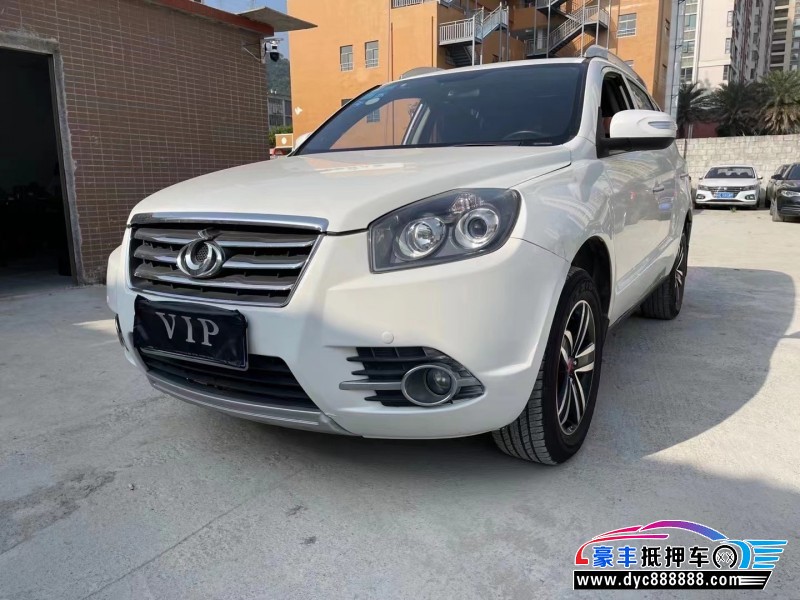 16年吉利GX7轿车抵押车出售