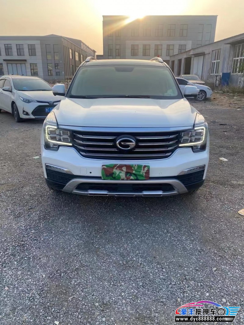 17年传祺GS8轿车抵押车出售