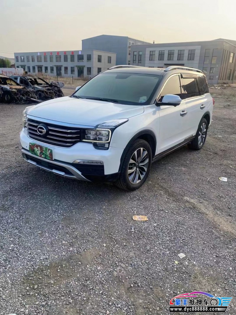 17年传祺GS8轿车抵押车出售