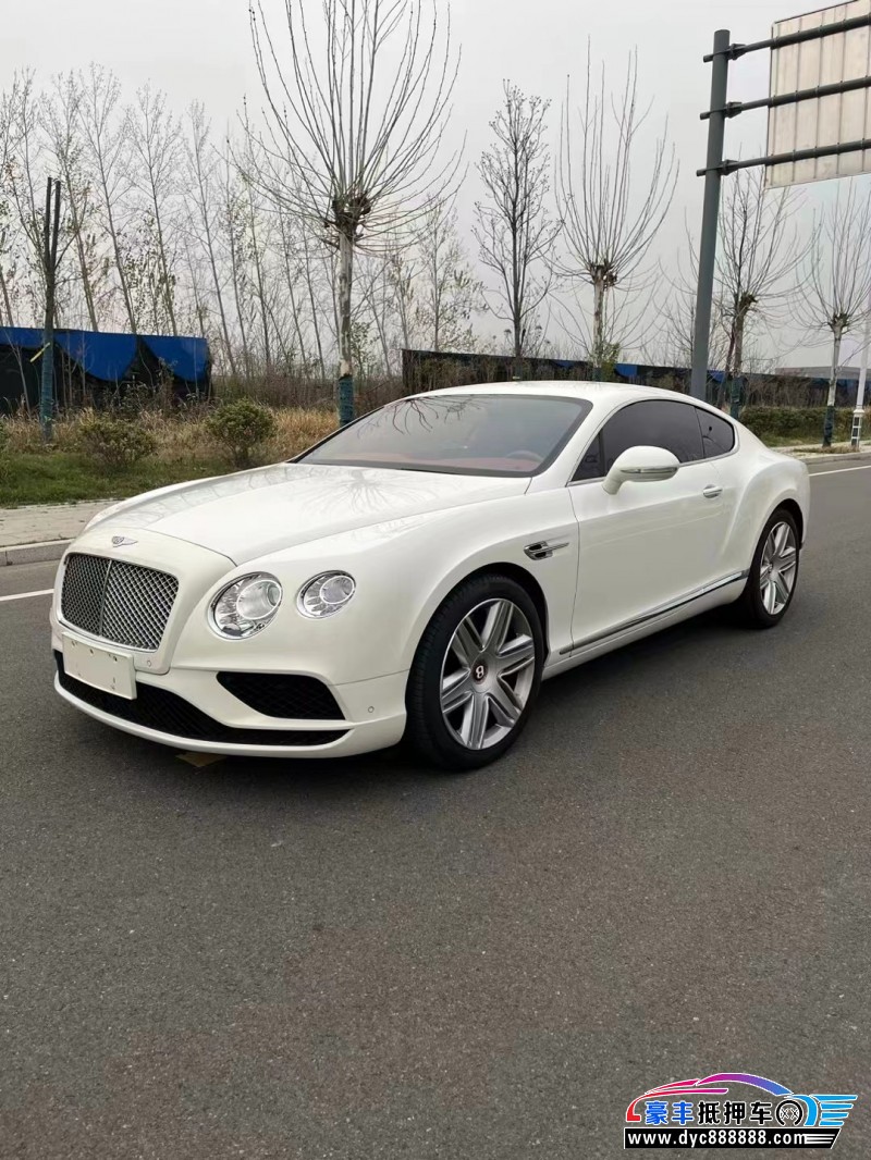 17年宾利欧陆轿车抵押车出售