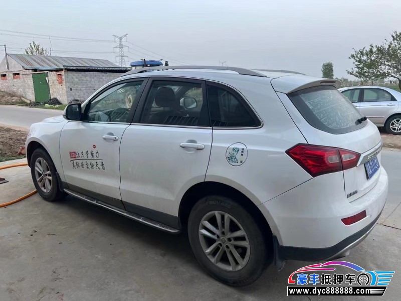 15年众泰T600轿车抵押车出售