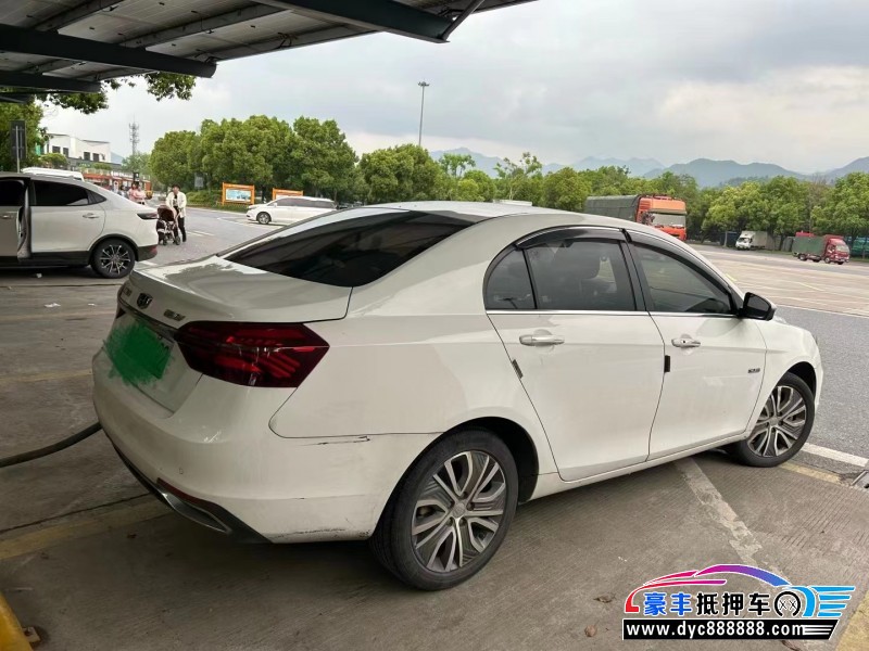 18年吉利帝豪轿车抵押车出售