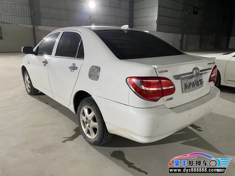 15年丰田花冠轿车抵押车出售