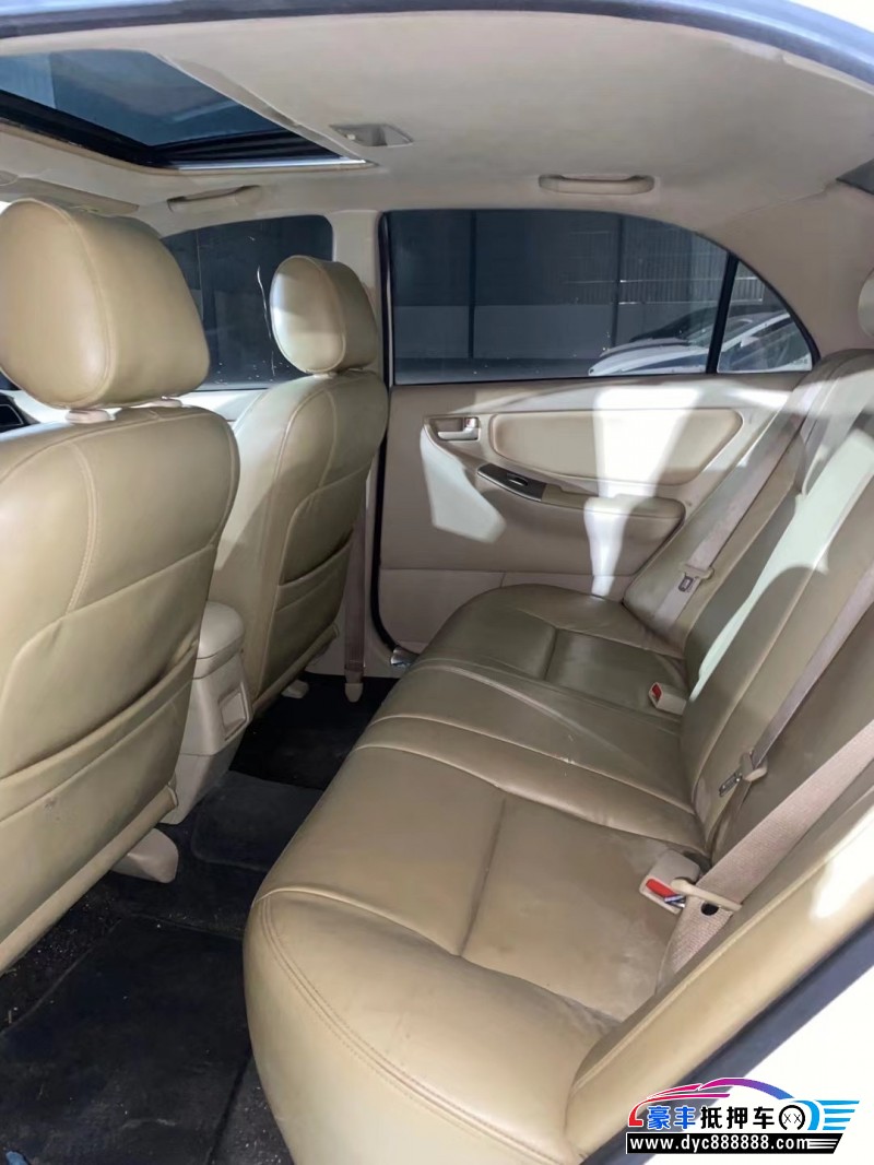 15年丰田花冠轿车抵押车出售