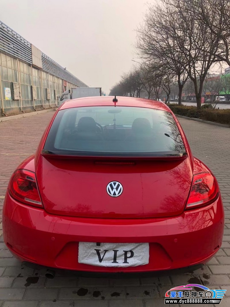 17年大众甲壳虫轿车抵押车出售