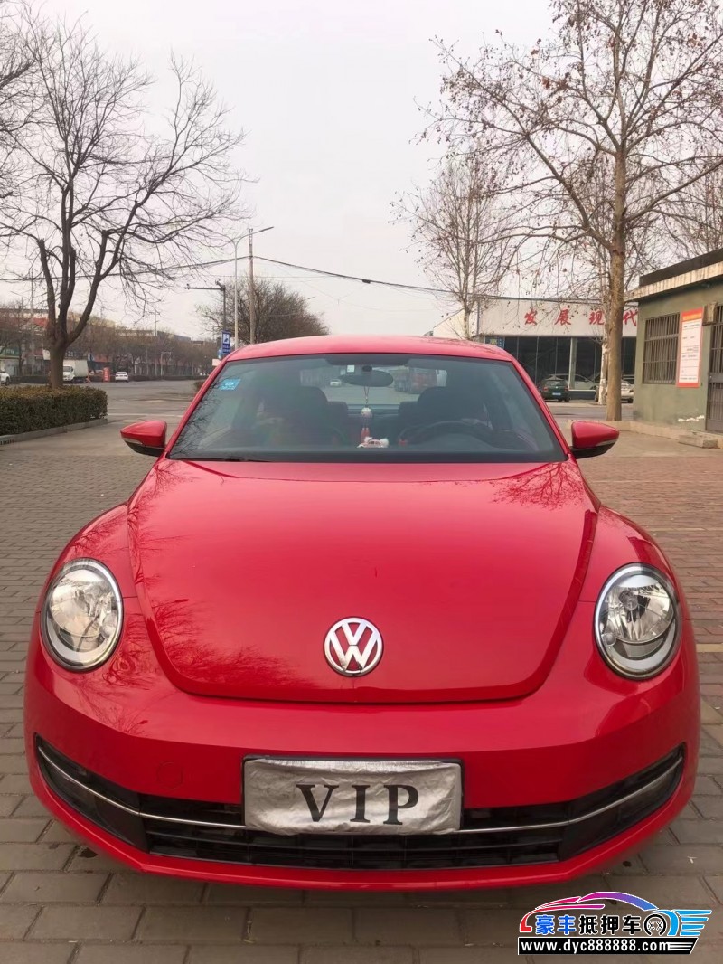 17年大众甲壳虫轿车抵押车出售