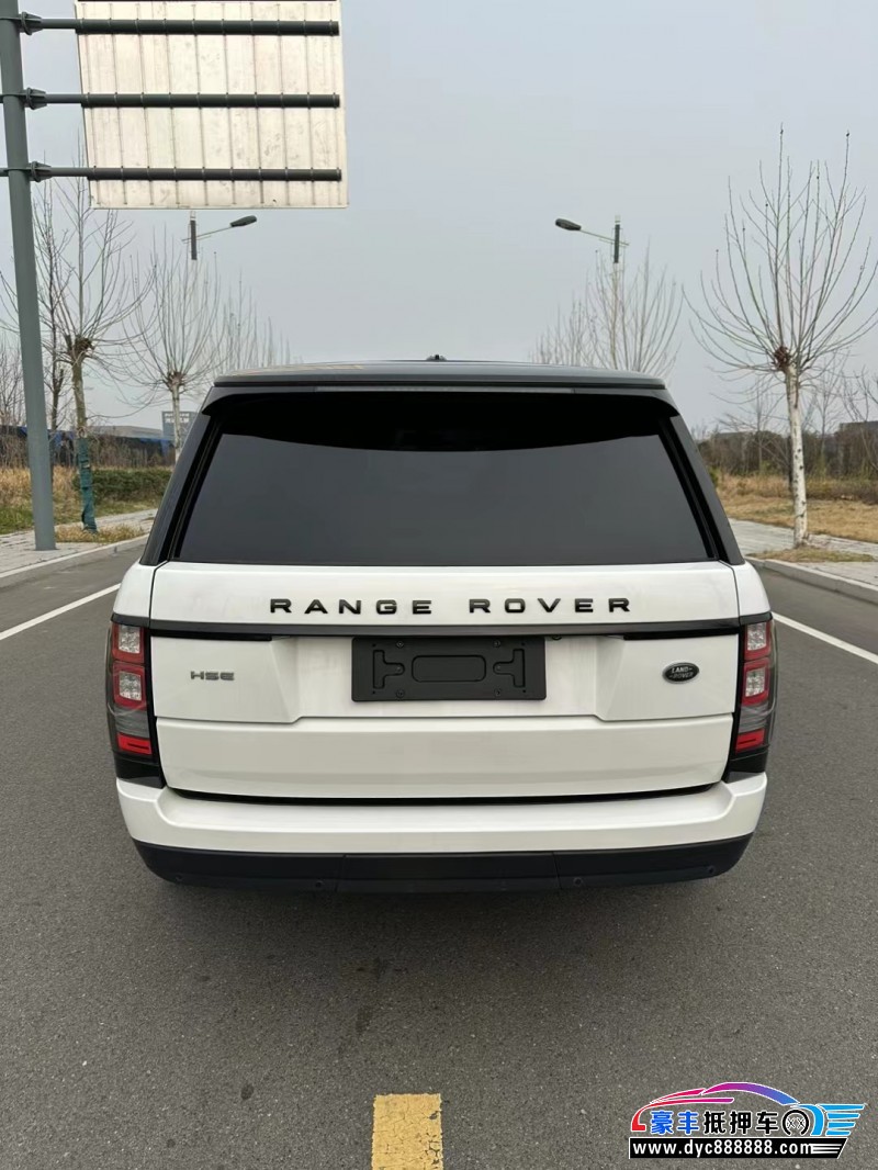 14年路虎揽胜行政轿车抵押车出售