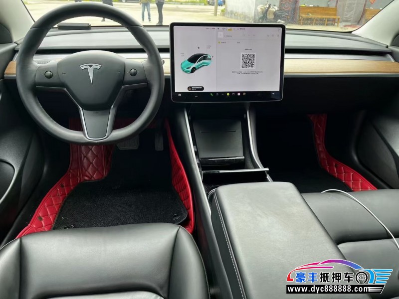 20年特斯拉MODEL 3轿车抵押车出售