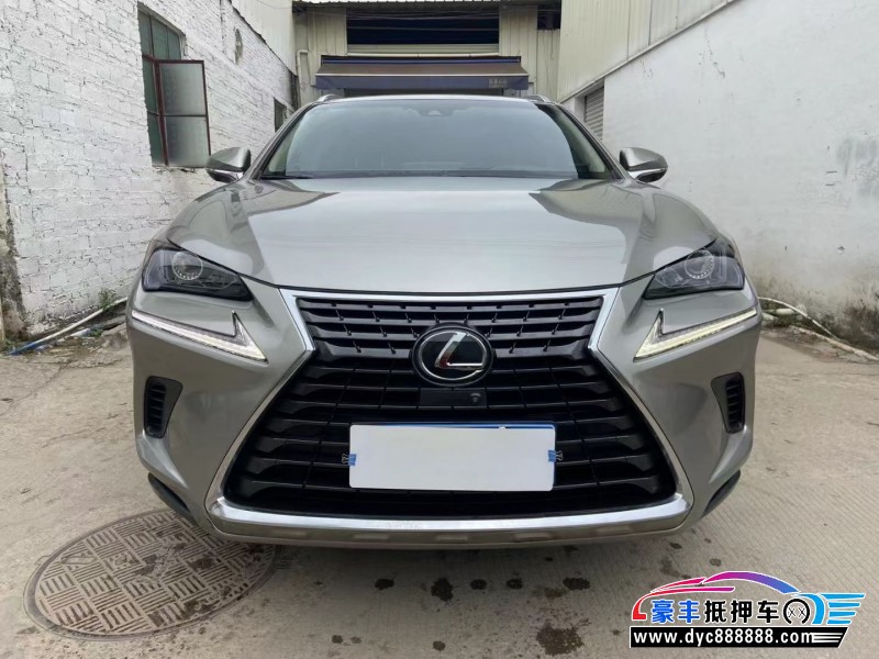 18年雷克萨斯NX轿车抵押车出售