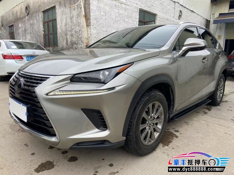 18年雷克萨斯NX轿车抵押车出售