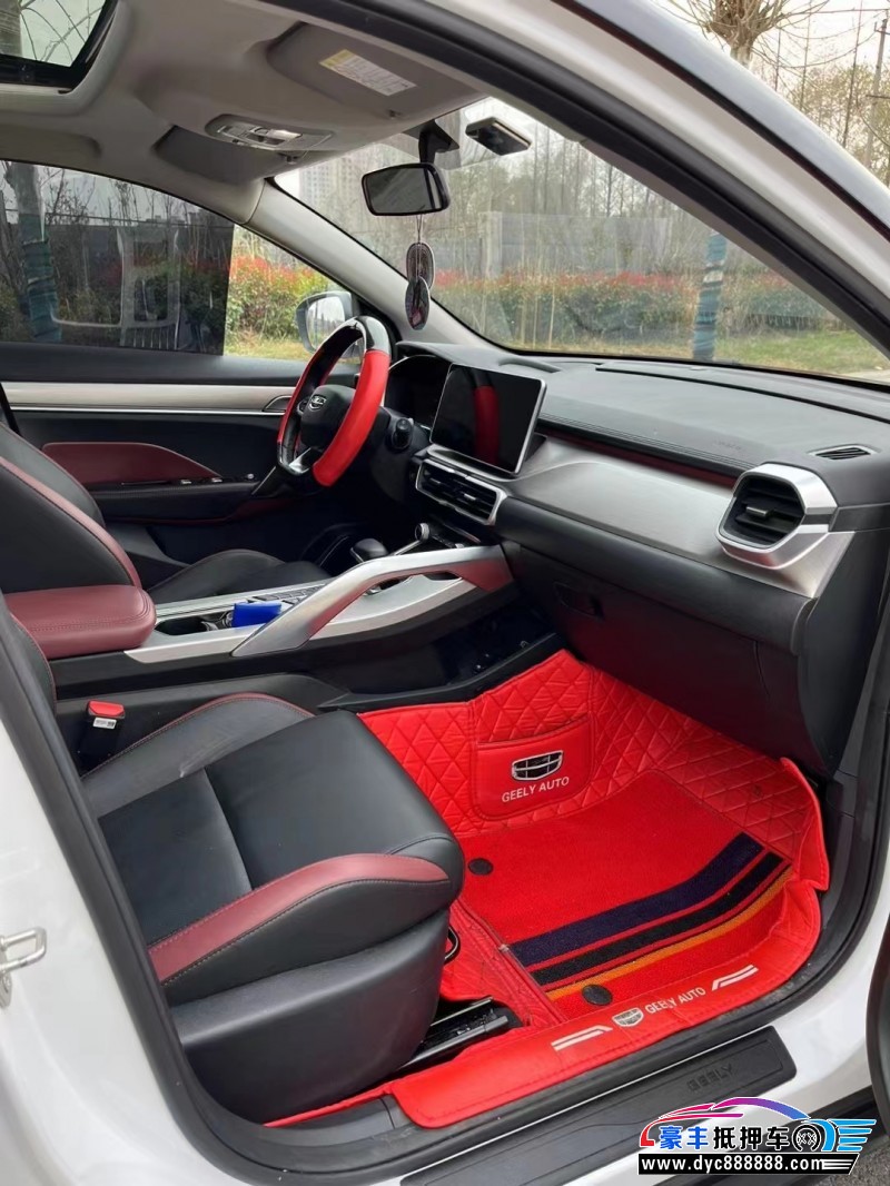 22年吉利缤越轿车抵押车出售